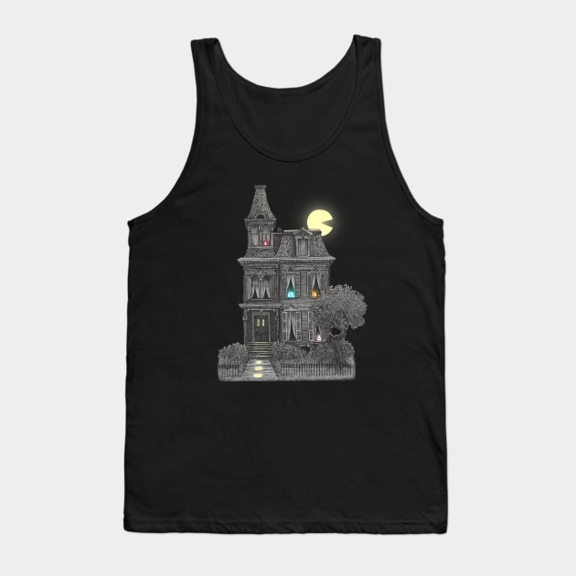 Haunted by the 80's Tank Top by Terry Fan